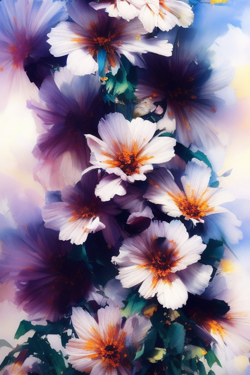 Artistic Floral Bloom on Matte Black iPhone Case
