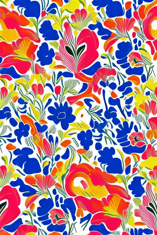 Groovy Floral Hippie Design: A Vibrant Pocket-sized Technicolor Garden!